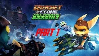 Ratchet & Clank Full Frontal Assault - Let's Play Ratchet and Clank Full Frontal Assault / Q-Force - Part 1 - Tutorials
