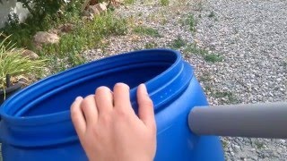 Trampa de grasas vertical Bajo Costo - Low Cost Vertical Grease Trap