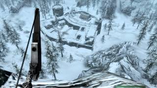 Skyrim - sniping with Nordic Assault Bow