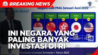 Video: Bukan China, Ini Negara yang Paling Banyak Investasi di RI