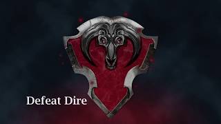 Defeat Dire/Radiant - Blood And Valor