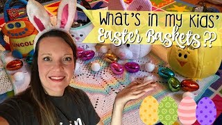 What's in my Kids' Easter Baskets?? || 2 boys + 2 girls