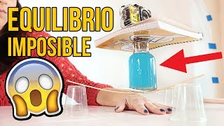 EL EQUILIBRIO IMPOSIBLE CON PALOS - Experimentos Divertidos para NIÑOS