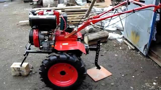 Обкатка мотоблока Krotow WG-353 дизель 9-л/с