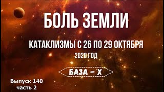 Катаклизмы с 26 по 29 октября. Боль Земли. Катаклизмы за неделю, ч. 2