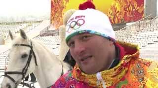 Владикавказ. Эстафета олимпийского огня. 30.01.2014. День 115.