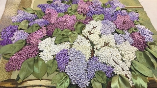 СИРЕНЬ -- ШКОЛА ВЫШИВКИ ЛЕНТАМИ Татьяны Шелиповой