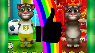 ГОВОРЯЩИЙ ТОМ КОРОЛЬ и ТОМ ФУТБОЛИСТ  Tom virtual pet ИГРА МУЛЬТИК #УШАСТИК KIDS