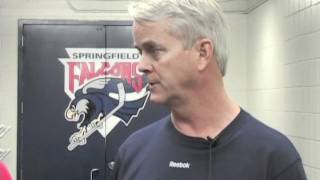 Springfield Falcons WebTV 11-10-11 Rob Riley