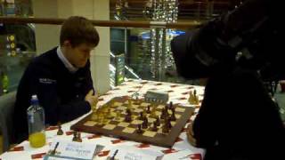 Magnus Carlsen vs. Hikaru Nakamura, Blitz Norway 2009 Final: Match 2/4