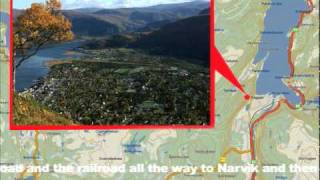 Bodo, Norway, Saltstraumen whirlpools & travel Salten valleys
