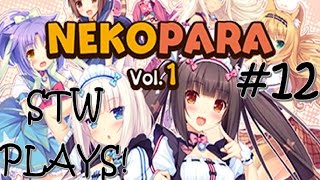 Forced Lap Sitting-Nekopara Vol.1 ep 12