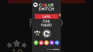 Color Switch /Lava/