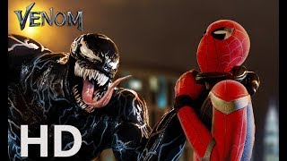 VENOM vs Spider-man - EPIC Fight Scene (2018) - Tom Hardy vs Tom Holland