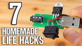7 Homemade Projects - 7 DIY Life Hacks