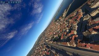 X Plane 11 extrême graphics Nice ( LFMN ) mirage rafale