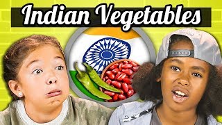 KIDS EAT INDIAN VEGETABLES | Kids Vs. Food