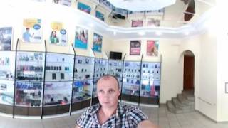 Пример как записывает видео 2K LG 360 CAM сферическая камера Киев купить цена