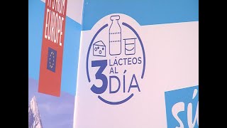 El autobús lácteo de InLac hace escala en Málaga
