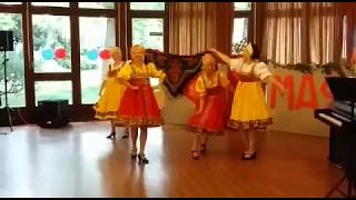 Ансамбль "Ивушка". Лозанна."Перепляс с платком" . День Победы