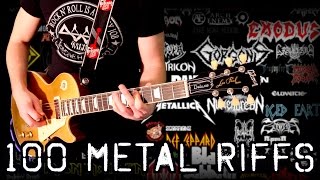 100 Metal Riffs - Greatest Metal Riffs – Part 1 - Karl Golden