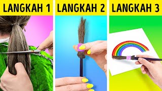 TANTANGAN MENGGAMBAR PENUH WARNA || Kiat Menggambar Artistik dan Trik Penuh Warna oleh 123 GO Like!