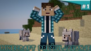 POTRAGA ZA OSTRVOM - Minecraft Preživljavanje na Ostrvu ep.1