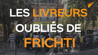 Des livreurs sans-papiers de Frichti "éjectés des listes" de la régularisation manifestent