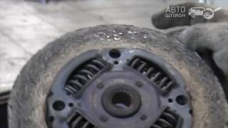 Mitsubishi Outlander замена сцепления и сайлентблоков редуктора