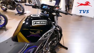 New TVS FIERO 125cc Motorcycle New Features, Price, Launch (Pulsar Rival Is It Fiero, Retron,Raider?
