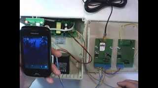 GSM сигнализация SLX-Т в ББП20 с приёмником 433