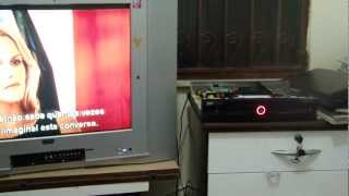 SKY HDTV receptor aberto