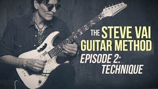 The Steve Vai Guitar Method - Episode 2 - Technique