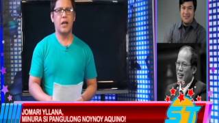 Jomari Yllana, minura si Pangulong Noynoy Aquino.