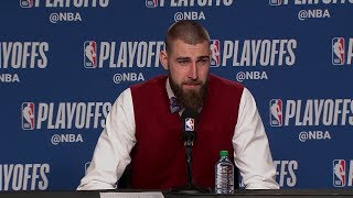 Raptors Post-Game: Jonas Valanciunas - April 17, 2018