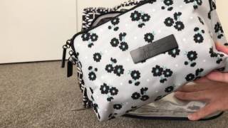 Ju Ju Be BFF Packed for Newborn and Toddler in Dandy Lines