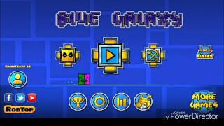 Texture Pack Blue Galaxy Para Android (Geometry Dash 2.1) By: BlasterGames