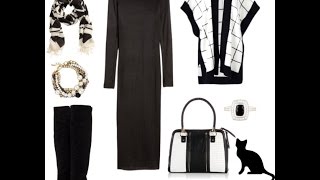 فساتين (الجزء2): تنسيقات رائعة للمحجبات خريف-شتاء 2017/2016  | hijabi fall-winter 2016/2017 outfits
