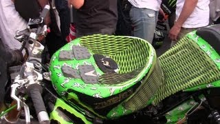 【Monster Energy】KEN BLOCK's TOKYO EXPERIENCE・木下真輔さんのスタント仕様 Kawasaki ZX-6R 【ケンブロック】