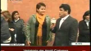 TV PERU NOTICIAS 22-06-2011 MASIVA ASISTENCIA AL VELORIO DE ANALI CABRERA