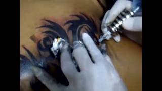 สักลายมังกรกราฟฟิก สักลายมังกร Dragon Tattoo ช่างเก๋
