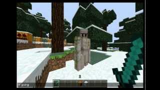 Iron golem easy to kill -Minecraft
