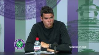 Milos Raonic quarter-final press conference