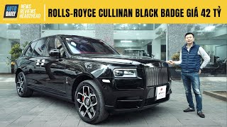 Chạy lướt 4.000km, Rolls Royce Cullinan Black Badge hàng hiếm vẫn bán 42 tỷ?