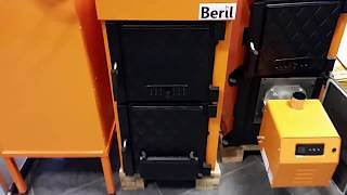 162. Латвийский чугунный отопительный котел Beril BSH-3