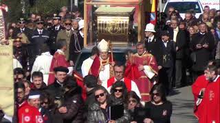 San Valentino 2018 processione dalla Cattedrale alla Basilica