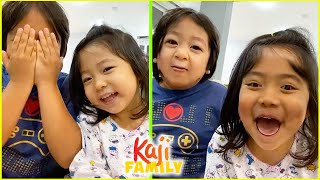 Ryan's face swap with his sister and more funny face filters!