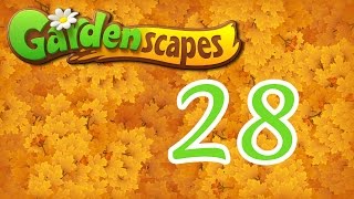Gardenscapes level 28 Walkthrough