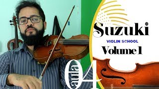TUTORIAL | Brilha, Brilha Estrelinha |  VARIAÇÃO A | Aulas de Violino | SUZUKI VOL.1 #4