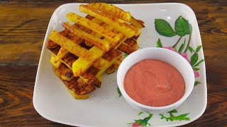Картошка фри в духовке без масла в домашних условиях. Простой рецепт Картошки ФРИ!